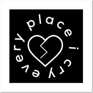 Every Place I Cry Logo Posters and Art